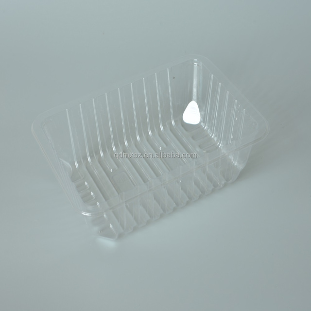 Grape/Mango Dry Fruit Disposable Environmental PP Plastic Clamshell Fruit Vegetable Punnet Embossing Baby Food Canned Food