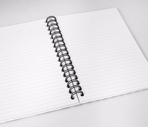 Hard Cover Spiral Notebook with elastic <strong>strap</strong> - Product Image 2