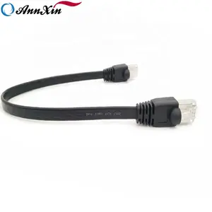 Gerades RJ45 UTP CAT7 Flat Data Ethernet-Netzwerk Lan-Flach kabel für die Netzwerk kommunikation