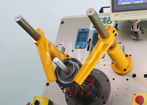 Motor ve PLC çekirdek bileşenleri ile otomatik üç-fazlı Motor Stator bobini bobin sarım makinesi - Product Image 5