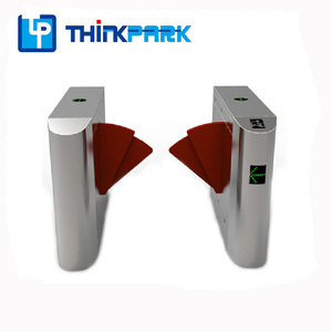 Rfid kiểm soát truy cập ESD turnstile Flap Barrier Gate cho nhà máy và lễ hội âm nhạc tổ chức sự kiện - Product Image 2
