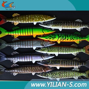 2015 el último diseño multi articulado lucio swimbait señuelos de pesca para agua dulce - Product Image 1