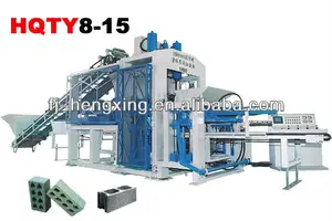 Hqty8-15 bloc usine de fabrication/bloc faisant la machine/bloc usine de fabrication de machines