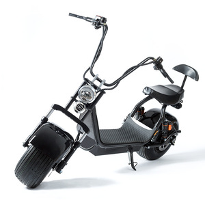 سكوتر كهربائي للكبار 60 فولت 12AH w من Citycoco Halley إطار عريض سكوتر ببطارية مزدوجة - Product Image 2