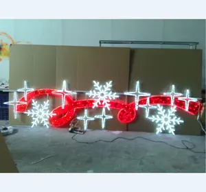 Luces de decoración de calle de Navidad nuevo modelo 2016