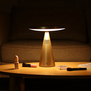 Gương Đèn Led Để Bàn Thông Minh Mới Gương Trang Điểm Theo Nhạc Hình Tròn Công Tắc Cảm Ứng Gương Mặt Trăng Mơ Mộng - Product Image 2