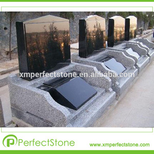 pierres tombales et monuments funéraires en granit noir de shanxi décorations - Product Image 1