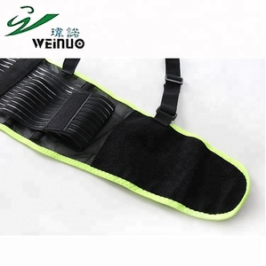 Korset pemangkas pinggang korset sakit punggung Breathable Logo kustom dengan sabuk pendukung angkat berat terbuat dari plastik - Product Image 5