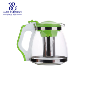 PP <strong>Plastic</strong> Handle High Borosilicate Glass <strong>Tea</strong> Pot <strong>Set</strong> with Infuser and Glass <strong>Tea</strong> Cup Water Mug Pictcher Teapot <strong>Set</strong> - Product Image 5