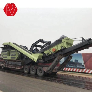 Nhà sản xuất chuyên nghiệp máy nghiền đá theo dõi gắn máy nghiền di động thực vật - Product Image 2