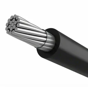 Aluminum Wire Conductor ,XLPE Coated Insulated 600v Single Conductor Underground Power Cable