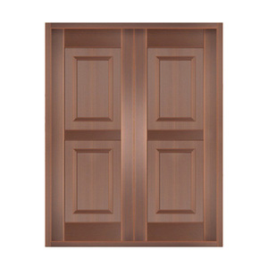Porte d'entrée antique et bronze, design de porte d'entrée, en cuivre véritable à 100%, anti-balles, porte avant double - Product Image 5
