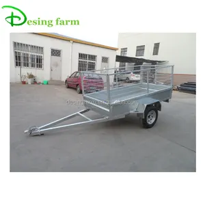 Mới Đa Tiện Ích Hàn Mạ Kẽm 7X5 Cage Trailer Để Bán