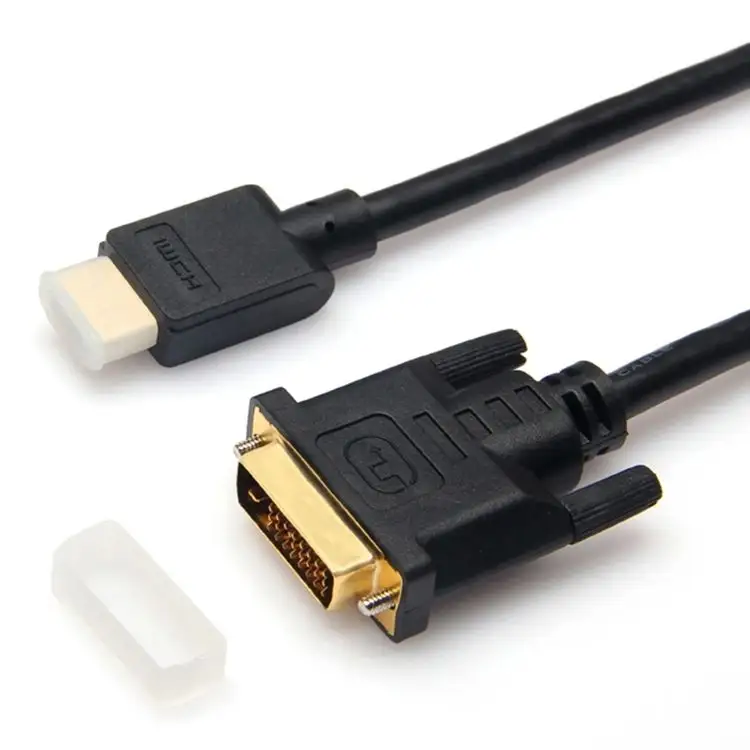 hot sell flat cable 4k 8k charging cable 1920x1200p hdtv hdmi to 24 +1 dvi cable video and audio 5m 8m 10m