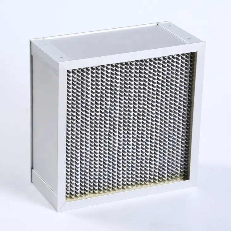 manufacture hepa aie filter 99.99% at 0.3um porosity h13 hepa air filter