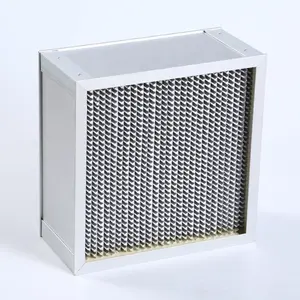 Herstellung hepa-aie filter 99.99% bei 0,3 um porosität h13 hepa-luftfilter