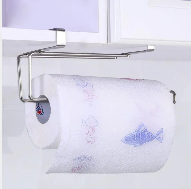 Porte-papier de cuisine tissu suspendus rouleau porte-serviettes