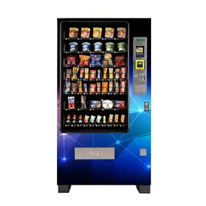 Автоматический торговый автомат с японским дизайном, поддержка наличных и кассовых платежей