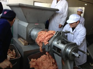 Kasap kasap kasaplık ticari misafirperverlik ekipmanları malzemeleri kanca Deboner makinesi - Product Image 5