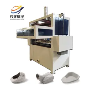 Disposable recycled pulp molded medical products kidney bowl dish bedpan liner making machine