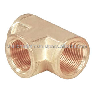 ผลิตภัณฑ์ฮาร์ดแวร์ตัวทีท่อทองเหลืองตัวเมีย - Product Image 2