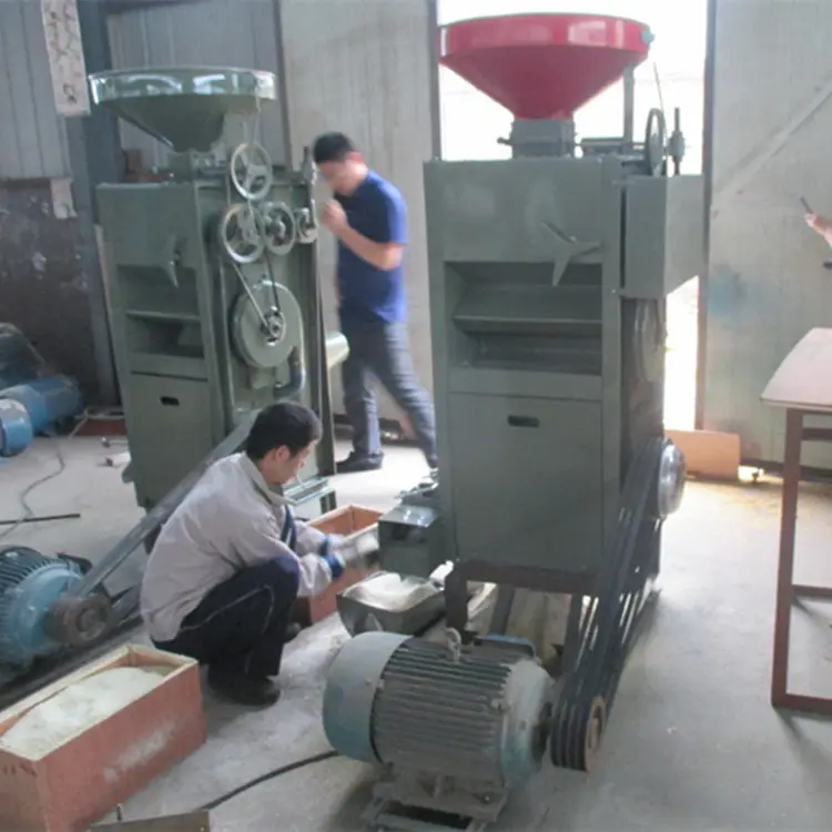 Largement utilisé combiné paddy riz fraiseuse/décortiqueuse de riz et husker machine à vendre/mini machine de moulin à riz