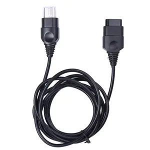 1.8M 6ft Black Gamepad Extension Cable Extender Cord Only For Original Xbox 1st Gen Controller Plug And Play