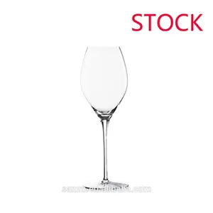 sanzo hechos a mano fabricante de vidrio de vino de cristal vasos sth005-4t venta al por mayor