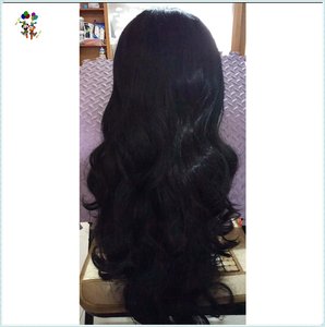 A buon mercato per adulti di colore nero Pin Up ragazze in maschera sintetico moda parrucche per feste HPC-1186 - Product Image 4