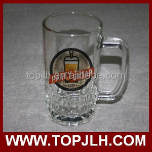 Bar accessoires commercialisation <span class=keywords><strong>de</strong></span> la bière logo imprimé en verre chope <span class=keywords><strong>de</strong></span> bière logo 2018 - Product Image 1