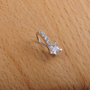 G-E023(4 & 4)-P argento sterling 925 prezzo per grammo, ciondolo in argento, gioielli in argento - Product Image 3