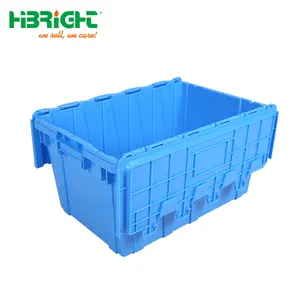 Durable Plastic Moving Crate With Dolly