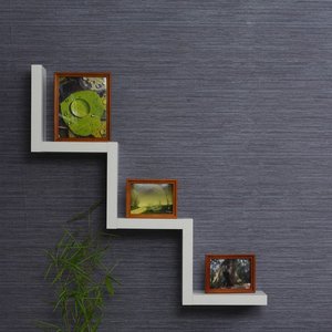 Bán Buôn Lắp Ráp MDF Floating Home Tường Mộc Mạc Kệ Gỗ Lưu Trữ Trang Trí Nội Thất Với Hình Dạng Treo Tường Kệ - Product Image 2