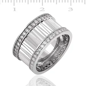 Tekbir Argent 925 Paire Bague De Mariage | WRG101264F