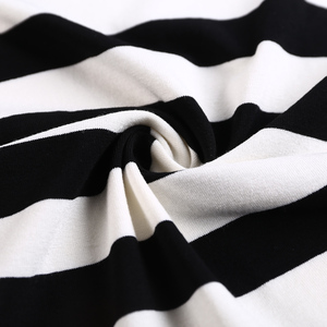 Vente chaude fils teints en <span class=keywords><strong>noir</strong></span> <span class=keywords><strong>et</strong></span> <span class=keywords><strong>blanc</strong></span> bande viscose rayonne pas cher en gros tissu - Product Image 1