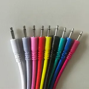 Wholesale Nylon Braided 3.5ミリメートルAudio Cable編組モノラル3.5ミリメートルEurorackパッチケーブル