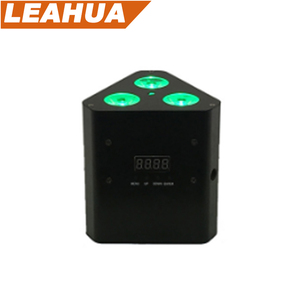 Mini luce da palcoscenico 3 pz RGB triangolare batteria Truss Led <span class=keywords><strong>Par</strong></span> luce per Night Club DJ <span class=keywords><strong>Par</strong></span> con custodia 8 in1 - Product Image 4