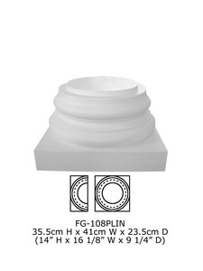 <span class=keywords><strong>Colonne</strong></span> en <span class=keywords><strong>bois</strong></span> décorative en polyuréthane de haute qualité à bon prix - Product Image 6