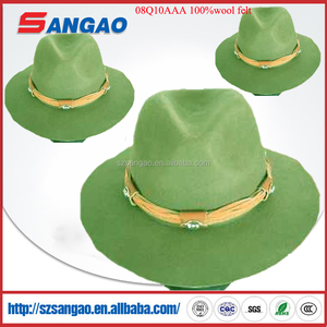 Vente en gros de chapeaux Fedora <span class=keywords><strong>Indiana</strong></span> <span class=keywords><strong>Jones</strong></span> en feutre pour hommes nouveau style de <span class=keywords><strong>chapeau</strong></span> Fedora en laine pour garçons - Product Image 3