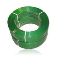 Green Embossed Pallet Packing Strapping Plastic Pet Strap Belt Customization
