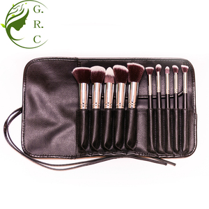 2018 <span class=keywords><strong>Amazon</strong></span> Chaude Vente 10 pcs Kabuki Brush Set Avec Logo Personnalisé - Product Image 6