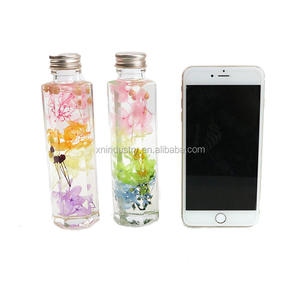 Di alta qualità Del Fiore Della Decorazione Conserve di fiori di ortensia in Bottiglia di Olio Erbario fiori galleggianti - Product Image 5