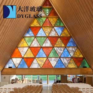 Dôme de plafond en <span class=keywords><strong>verre</strong></span> teinté à structure creuse/solide à prix avantageux avec <span class=keywords><strong>verre</strong></span> en feuille <span class=keywords><strong>pour</strong></span> église - Product Image 4