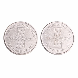 Bán buôn vui chơi giải trí trò chơi mã thông báo biểu tượng tùy chỉnh kim loại Kỷ Niệm Vàng thách thức Máy bán hàng tự động mã thông báo - Product Image 2