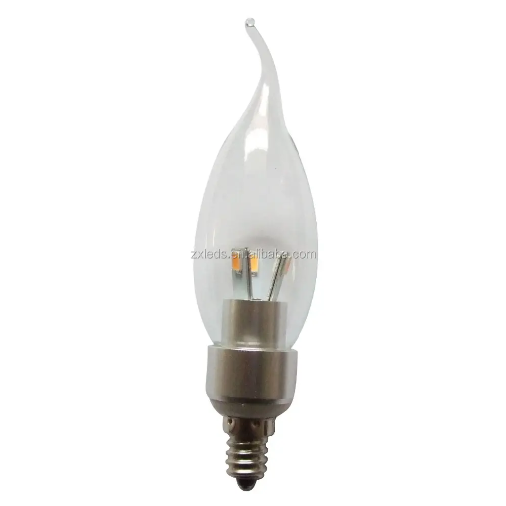 360 gradi e12 e14 led 3 w 4 w 5 w 6 w ha condotto la lampadina della candela E10/E11 lampadina e12 230 v 220 v led