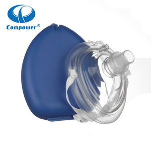 Compower-Kit de barrera reutilizable para reanimación, máscara facial personalizada con etiquetado privado, llavero, entrenamiento Cpr, máscara de rescate - Product Image 2