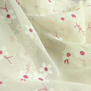 Tela de gasa jacquard 100% poliéster, cómoda, venta al por mayor, para prendas de vestir - Product Image 5