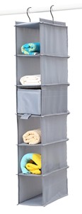 Estante para el hogar, bolsa de almacenamiento plegable de tela, organizador de <span class=keywords><strong>armario</strong></span>, bolsa de almacenamiento <span class=keywords><strong>colgante</strong></span>, directo de fábrica - Product Image 3