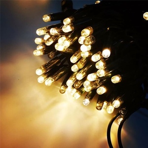 웨딩 장식 방수 휴일 고무 정원 <span class=keywords><strong>led</strong></span> 문자열 조명 ip65 체인