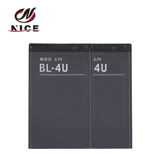 3.7V 1000MAh BL-4U แบตเตอรี่โทรศัพท์มือถือสำหรับ <span class=keywords><strong>Nokia</strong></span> E66 <span class=keywords><strong>C5</strong></span> 5530 E75 5250 5730 3120C แบตเตอรี่ - Product Image 1